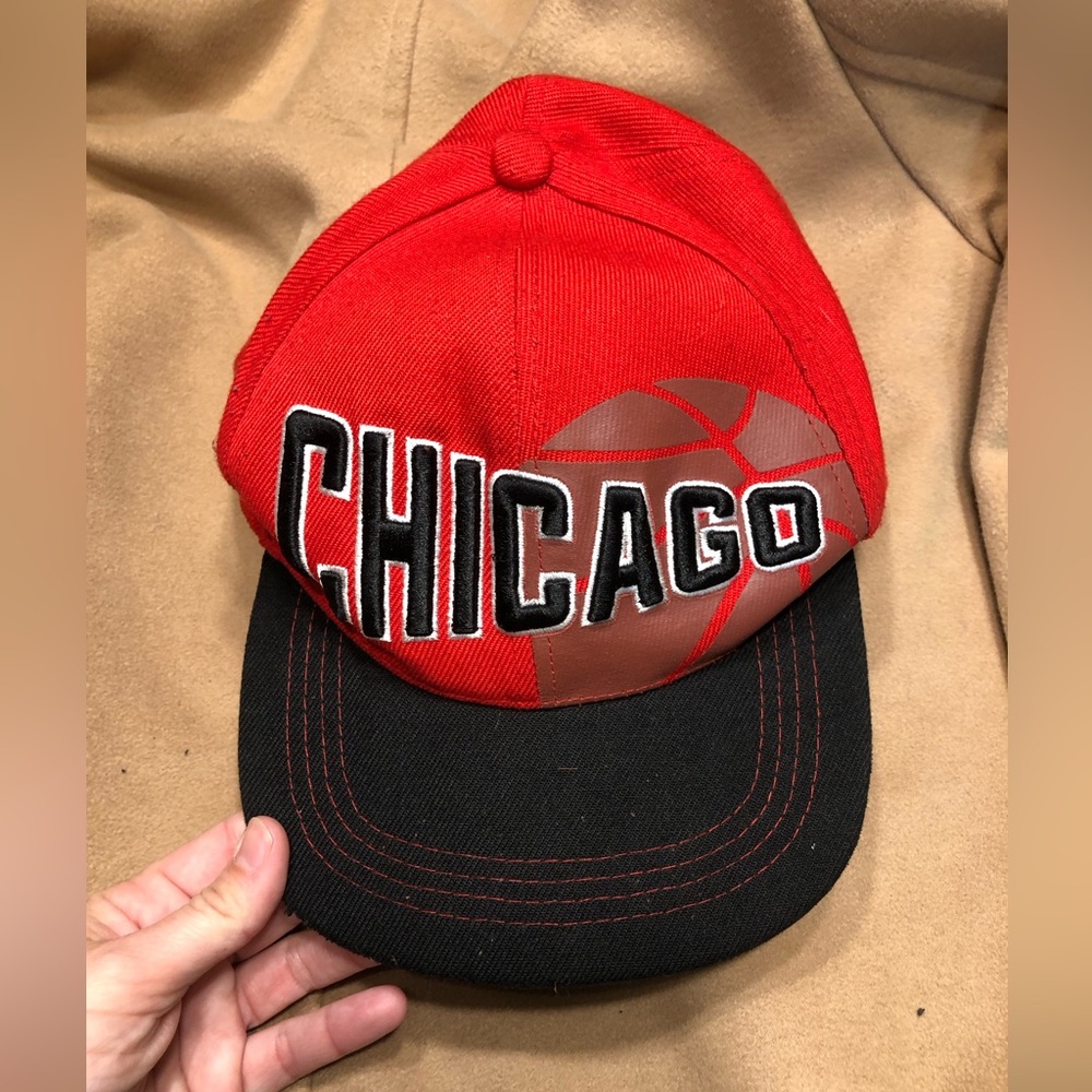 Chicago basketball cap hat SnapBack red one size street wear
